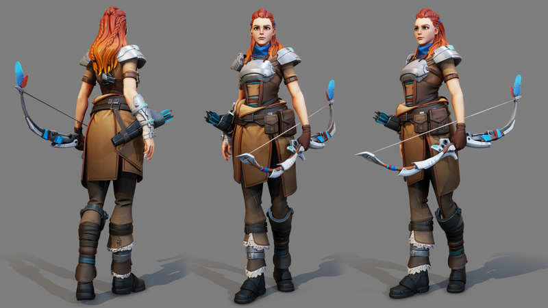 Illustration for article titled If Horizon Zero Dawn's Aloy Was In Overwatch